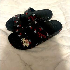 Minnie Mouse Croc sandals